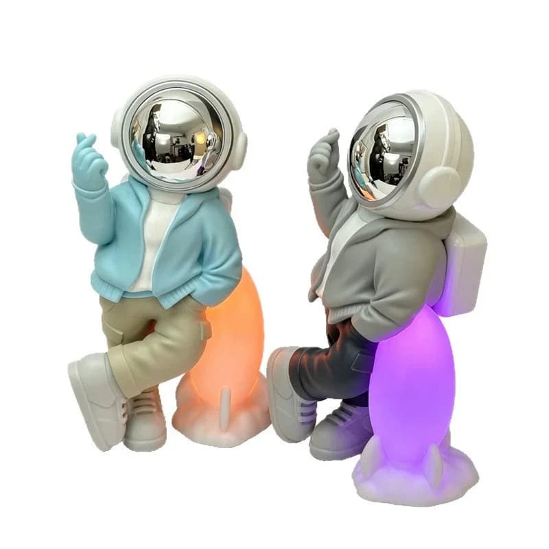 NUOVO Altoparlante Bluetooth TWS Astronauta Spaziale, Riproduttore Musicale HIFI Stereo Surround Multifunzione, Design Hipster Spaziale, Altoparlante da Scrivania a Forma di Pianeta