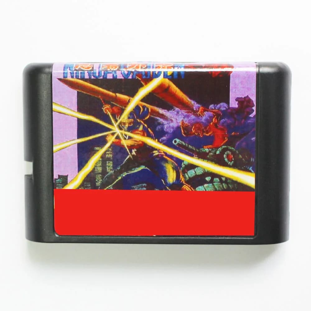 Scheda di gioco MD Ninja Gaiden a 16 bit per console Sega MegaDrive Genesis a 16 bit