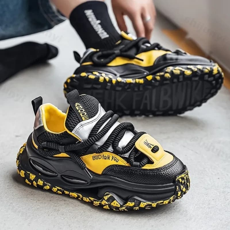 Women's Fashion Casual Sport Shoes 2025 Autumn new sturdy, comfortable and breathable sneakers in mesh