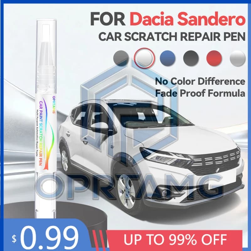 2026 Hot Car Tools For 2013-2025 Dacia Sandero Stepway Car Paint Repair Pen Paint Scratch Repair Accessories Blue Green Grey Re