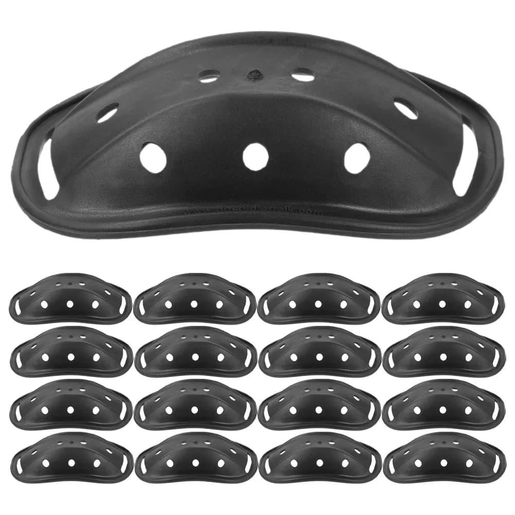 20 Pieces of Support Bearings for Safety Helmets, Replacement for Motorcycle Helmets, E-Bike, Skating and Construction