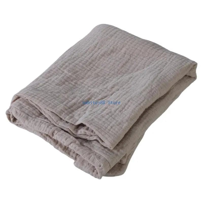 Y4UD Comfortable sheet with corners of cotton Light blue for baby cot Easy to clean sheet with motifs