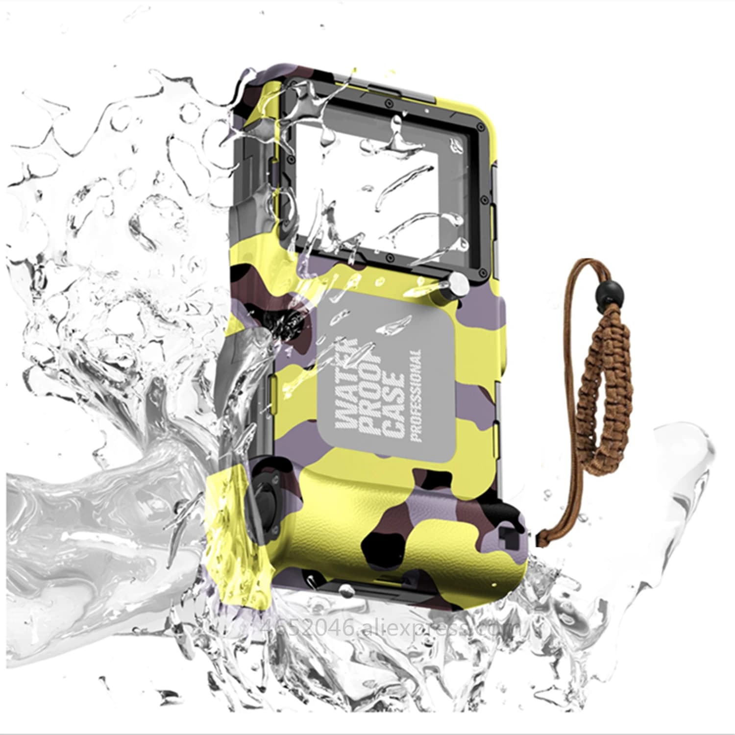 Custodia impermeabile per cellulare IPX8 impermeabile compatibile per iPhone 17 Pro MAX Samsung S26 Ultra S25 FE Redmi 15C Diving Deep 15m