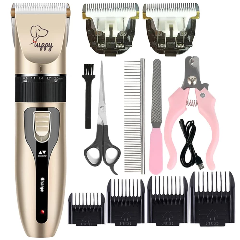 Tagliacapelli per cani tagliacapelli per animali domestici/gatti/conigli taglio di capelli per toelettatura Set rasoio professionale per animali domestici promozioni ricaricabili senza fili