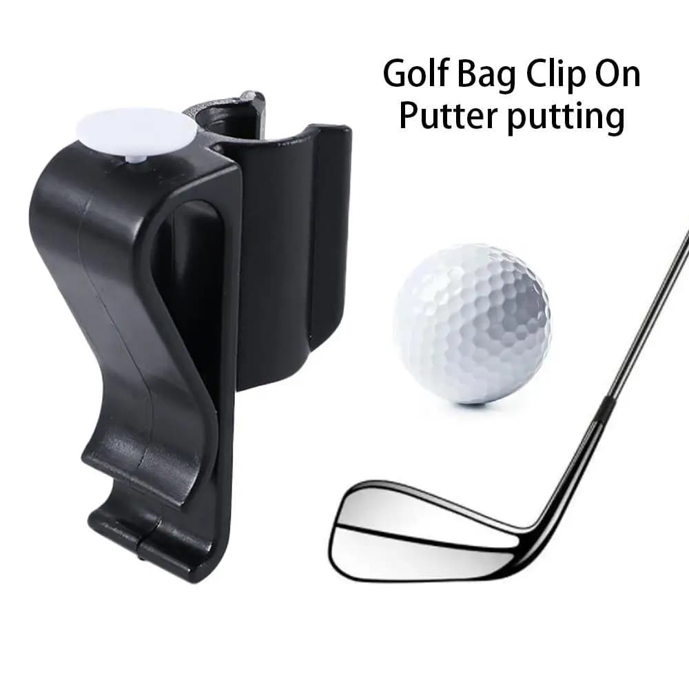 Sale Durable Golf Club Golf Bag Clip Ball Marker Putting Organizer Putter Clamp Holder