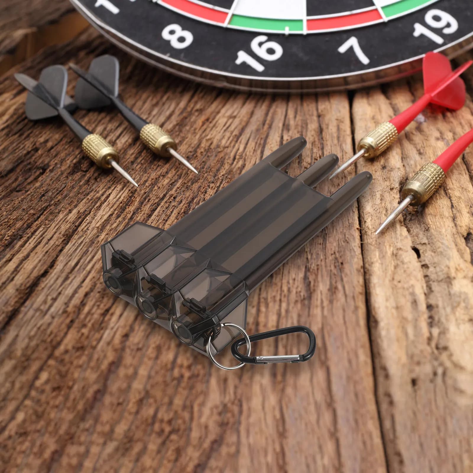 Scatola Portatile in Nylon per Conservazione e Protezione delle Alette, con Chiusura a Fibbia