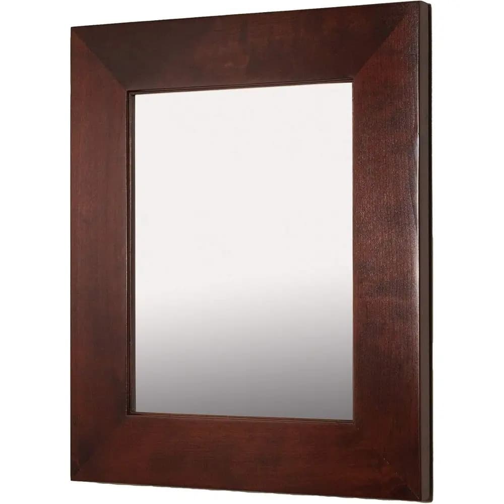 Mirror cabinet with hidden compartment and adjustable shelves