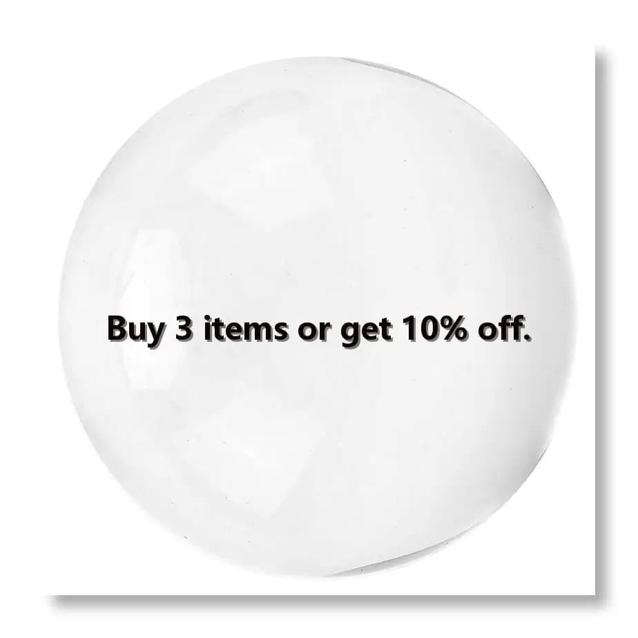 40Mm Clear Glass Crystal Ball Healing Sphere Photography Props Gifts