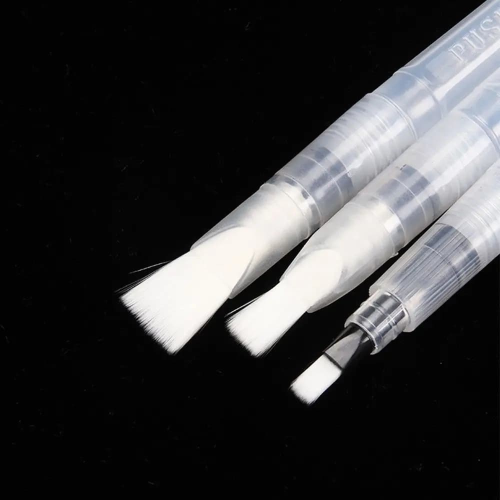 6Pcs/Set Refillable Water Storage Pen Art Supplies Ink Pen Paint Brush Water Color Pen Soft Watercolor Brush