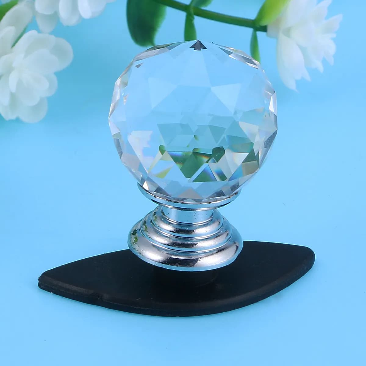 Shade stamp with crystal ball handle, premium material, easy makeup tool - Quick Umbrella Application, Perfect