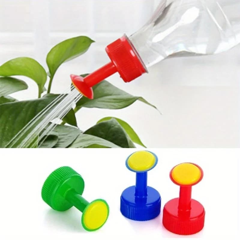 Set di 3 Mini Spruzzatori a Tappo, Ugelli Irriganti Filettati Facili da Collegare per Piante in Vaso da Interno ed Esterno, Giardino e Prato