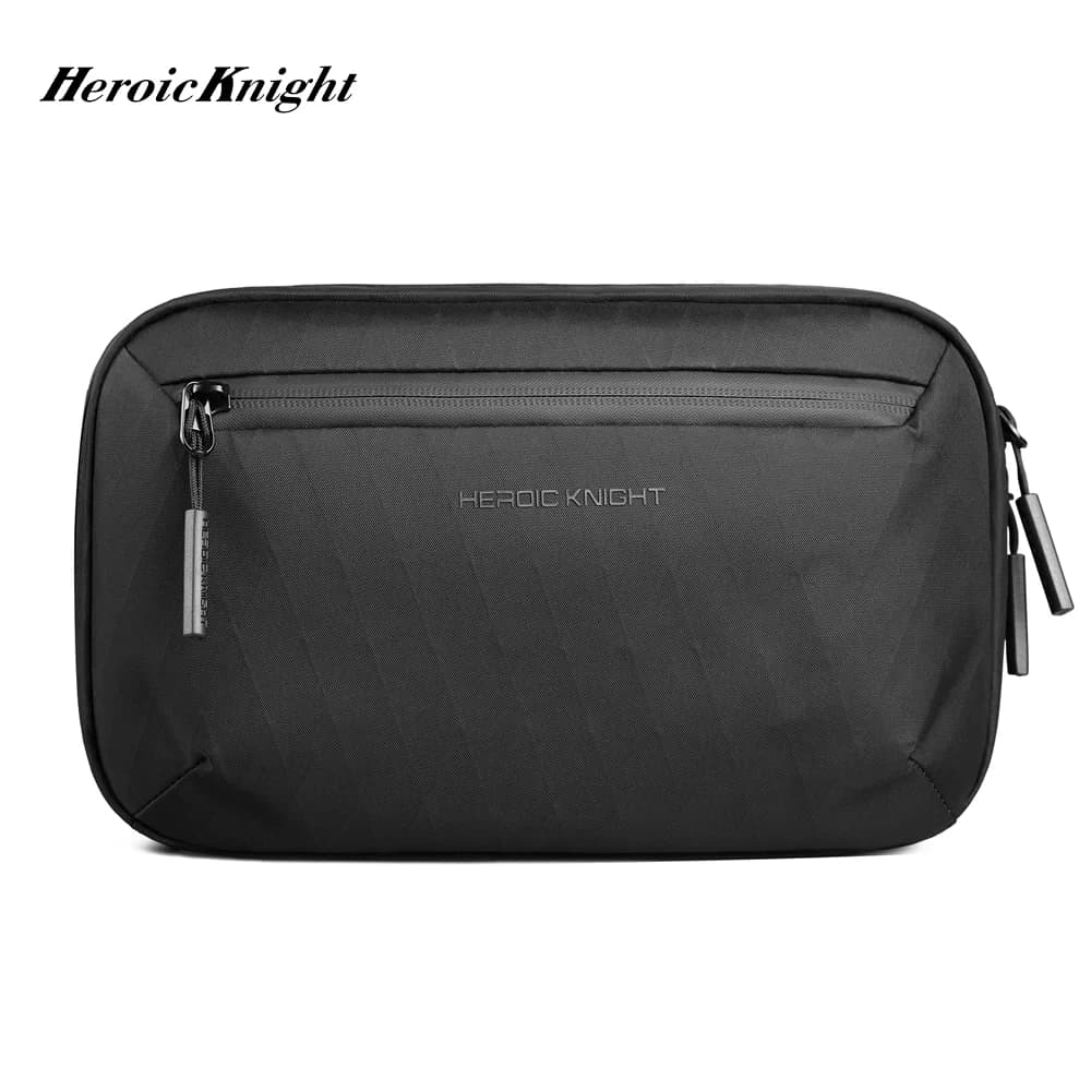 Heroic Knight Quality Men's Shoulder Bag Light Waterproof X-Pac Messenger Bag Stylish Clutch Bags With Detachable Shoulder Strap