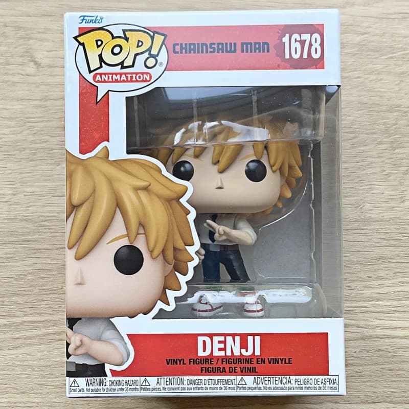 Funko Pop! Animation Chainsaw Man Denji #1678 Original Vinyl Figure Anime Collectible Model Desktop Ornament Toy Gift for Fans