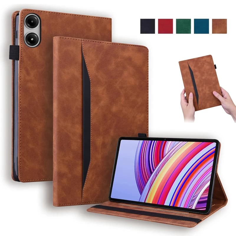 Per Redmi Pad Pro Case 12.1 pollici portafoglio di lusso Stand Tablet Funda per Xiaomi Poco Pad Redmi Pad Pro 12.1 custodia Coque