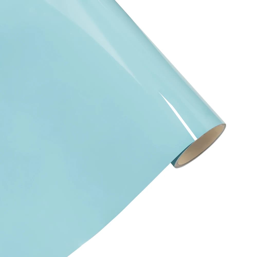 Adesivo per auto Pellicola avvolgente Breeze Pellicola in vinile blu Senza bolle Decalcomania in PET Adesivo per auto moto Accessori auto Interni esterni
