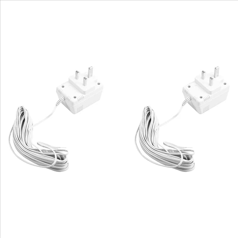 2X 24V Doorbell Transformer Adapter For Video Doorbells, Enhanced Performance & Easy Installation UK PLUG-AT30