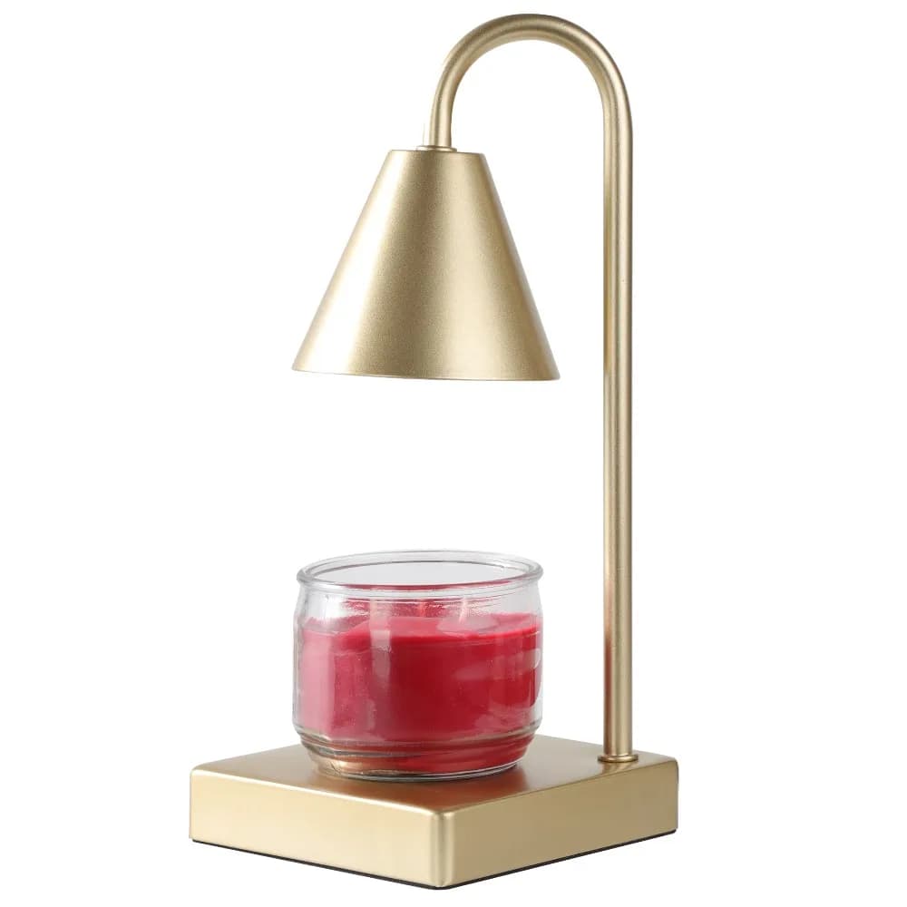 Candle Warmer Lamp Gold Electric Candle Melter Warmer for Scented Wax Melts Tart Burner Home Decor Aromatherapy
