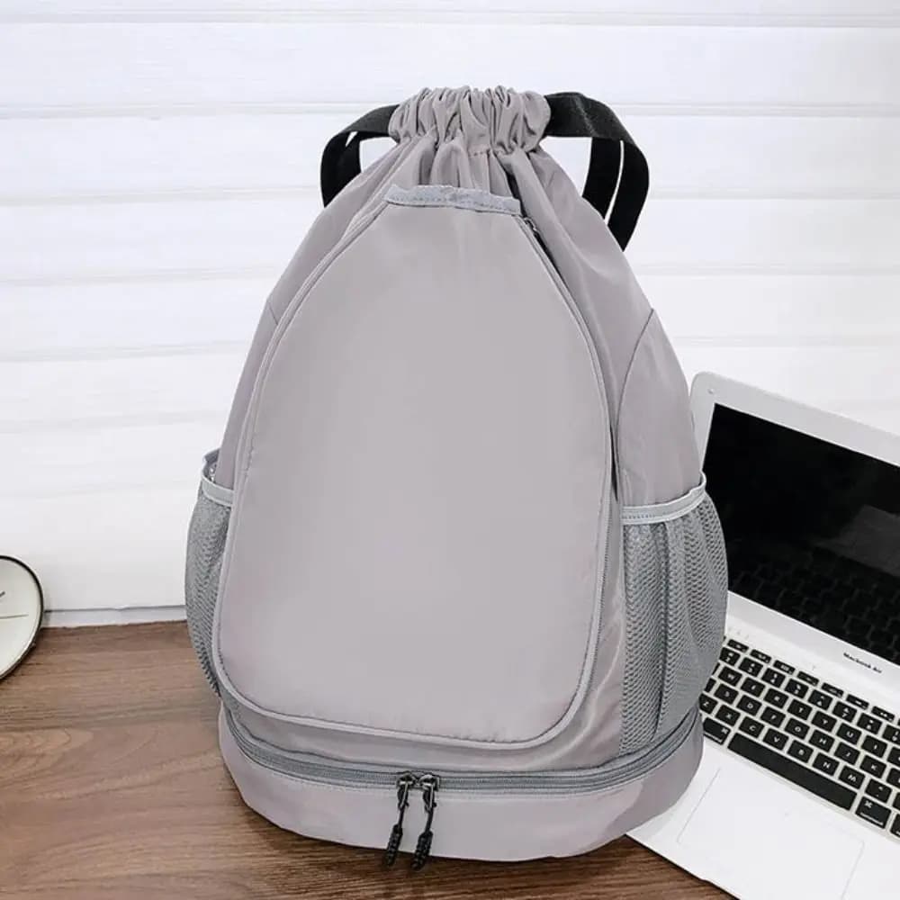 2 Rackets Tennis Racket Backpack Large Capacity Waterproof Gym Pack with Shoes Pocket Casual Basketball Backpack Bag