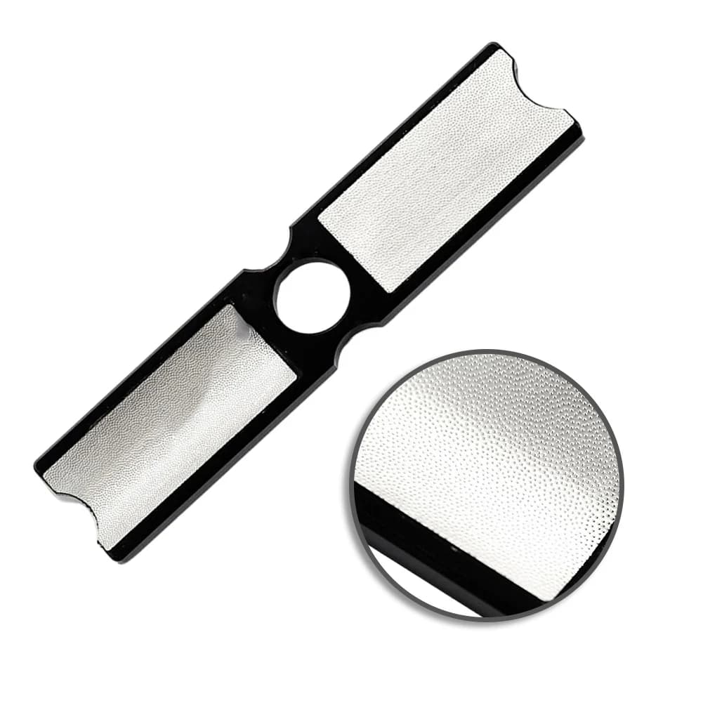 Strumento per la Riparazione della Punta della Stecca, Modellatore per Punta della Stecca, Manutenzione Portatile, Migliora l'Assorbimento della Gesso, Accessorio Portatile per Stecca da Snooker