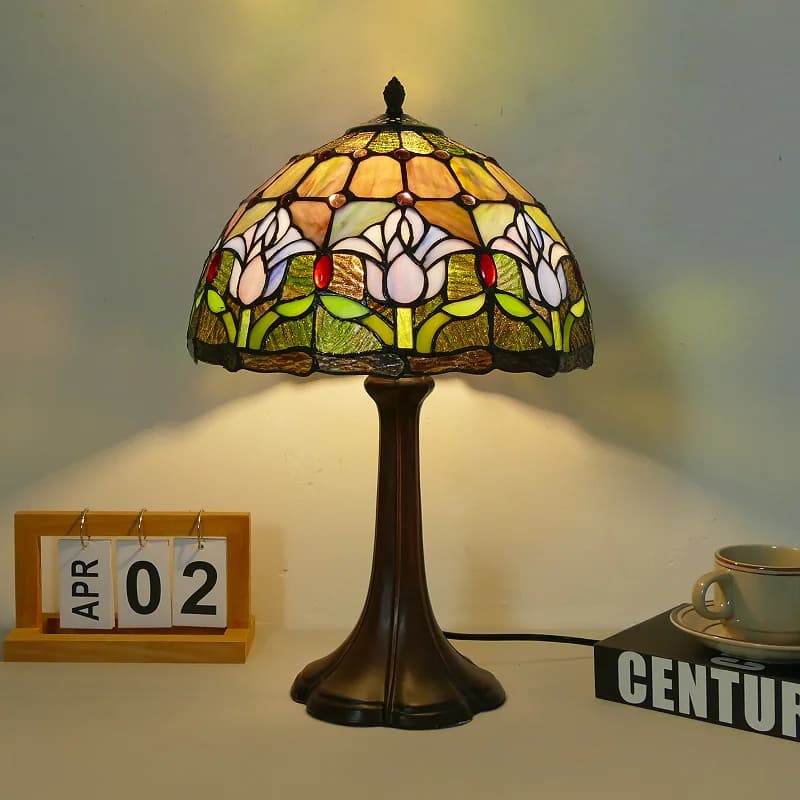 Lampade decorative da comodino per bambini e bambine in stile europeo americano, lampade da scrivania a LED per la protezione degli occhi, lampade da studio.