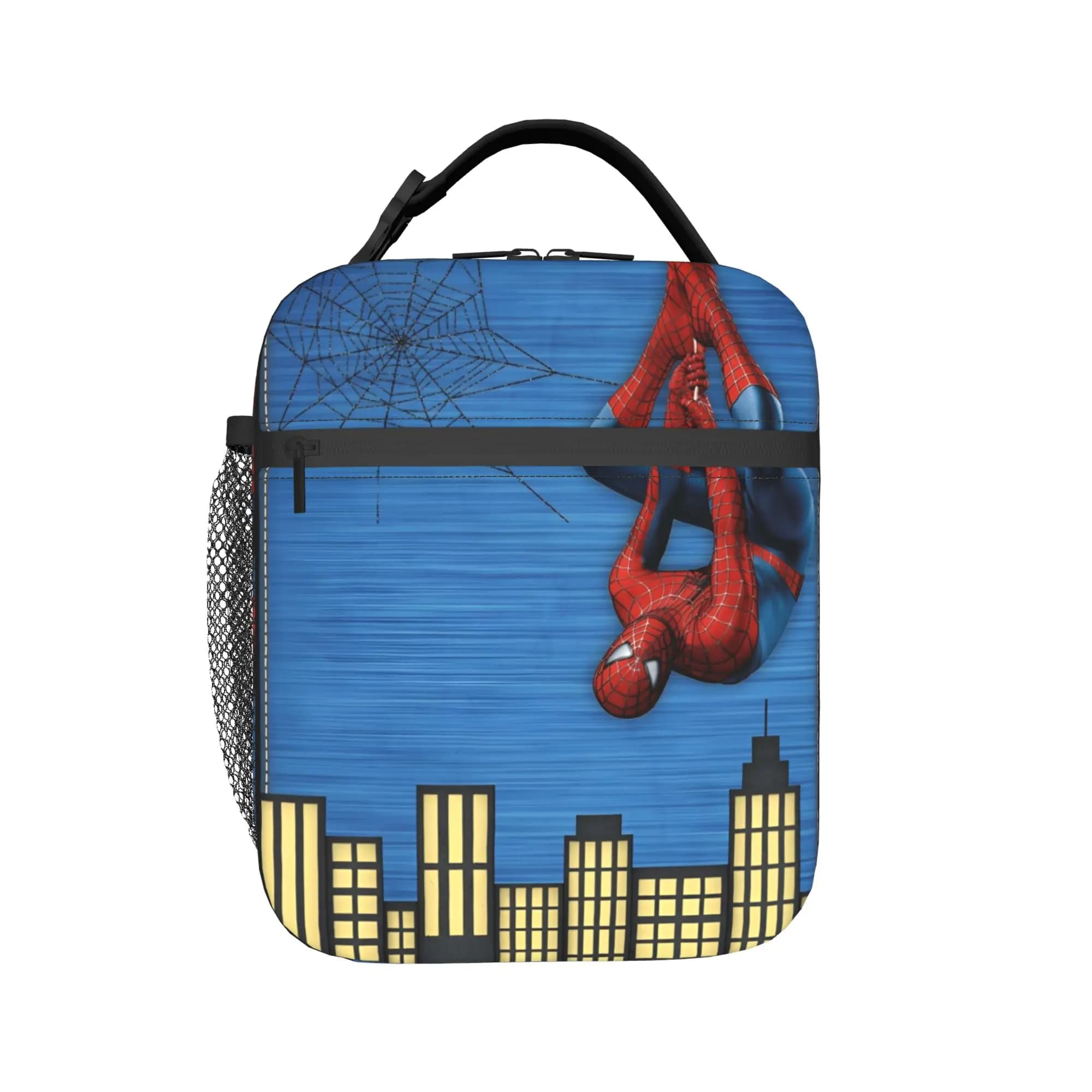 Spiders-Mans Insulated Lunch Bag Cooler Bag Reusable,Lunch Container Animation Leakproof Tote Lunch Box Men Women School Travel