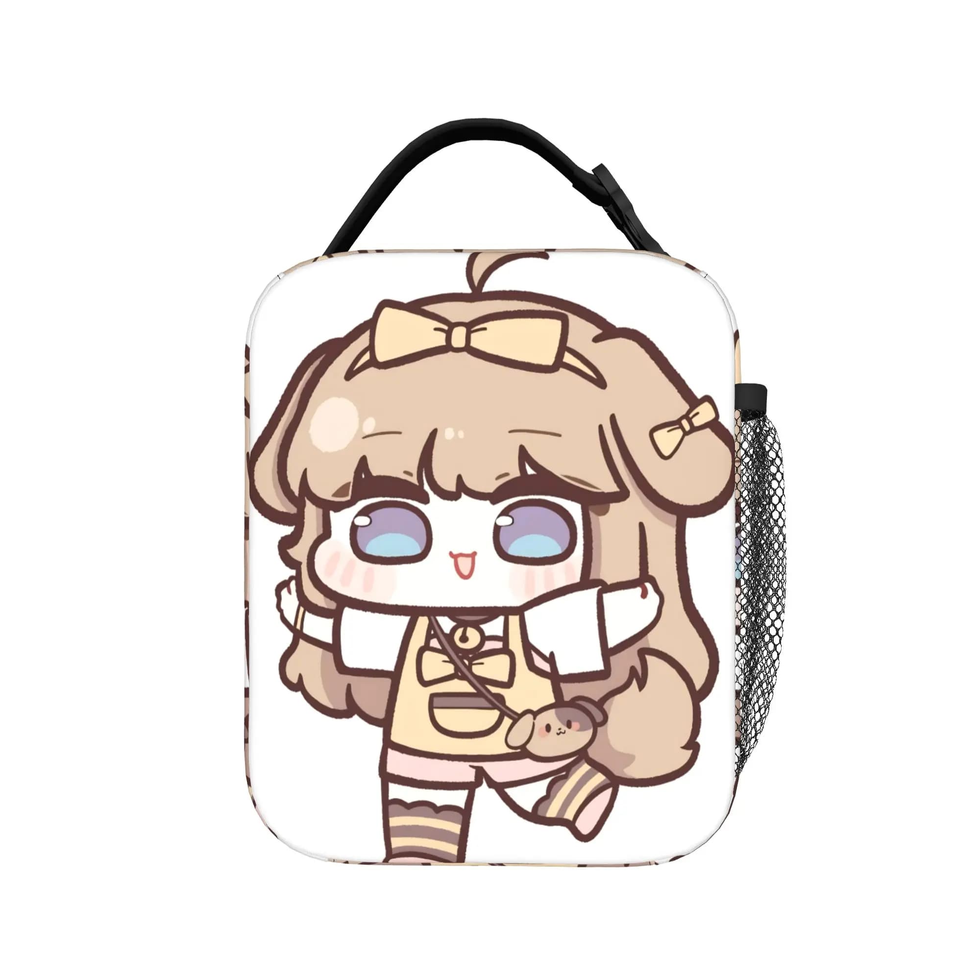 Borsa termica per il pranzo Trickcal C-Chibi Go Games per uomo e donna, contenitore per alimenti, contenitore termico riutilizzabile per il pranzo, per viaggi