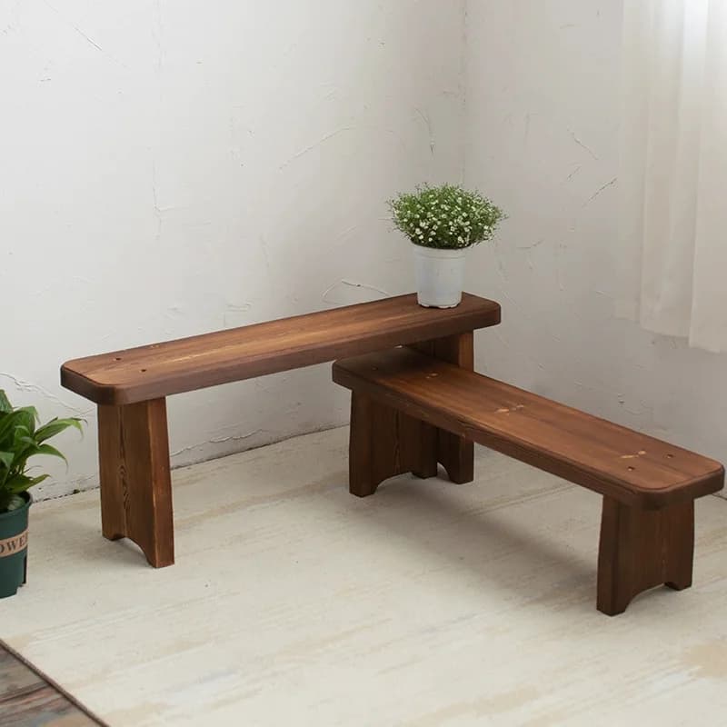 Panca da ingresso Panca da letto moderna in legno Mobili Panca da pranzo Sedia da scrivania Poggiapiedi Sgabello per mobili da soggiorno per appartamento