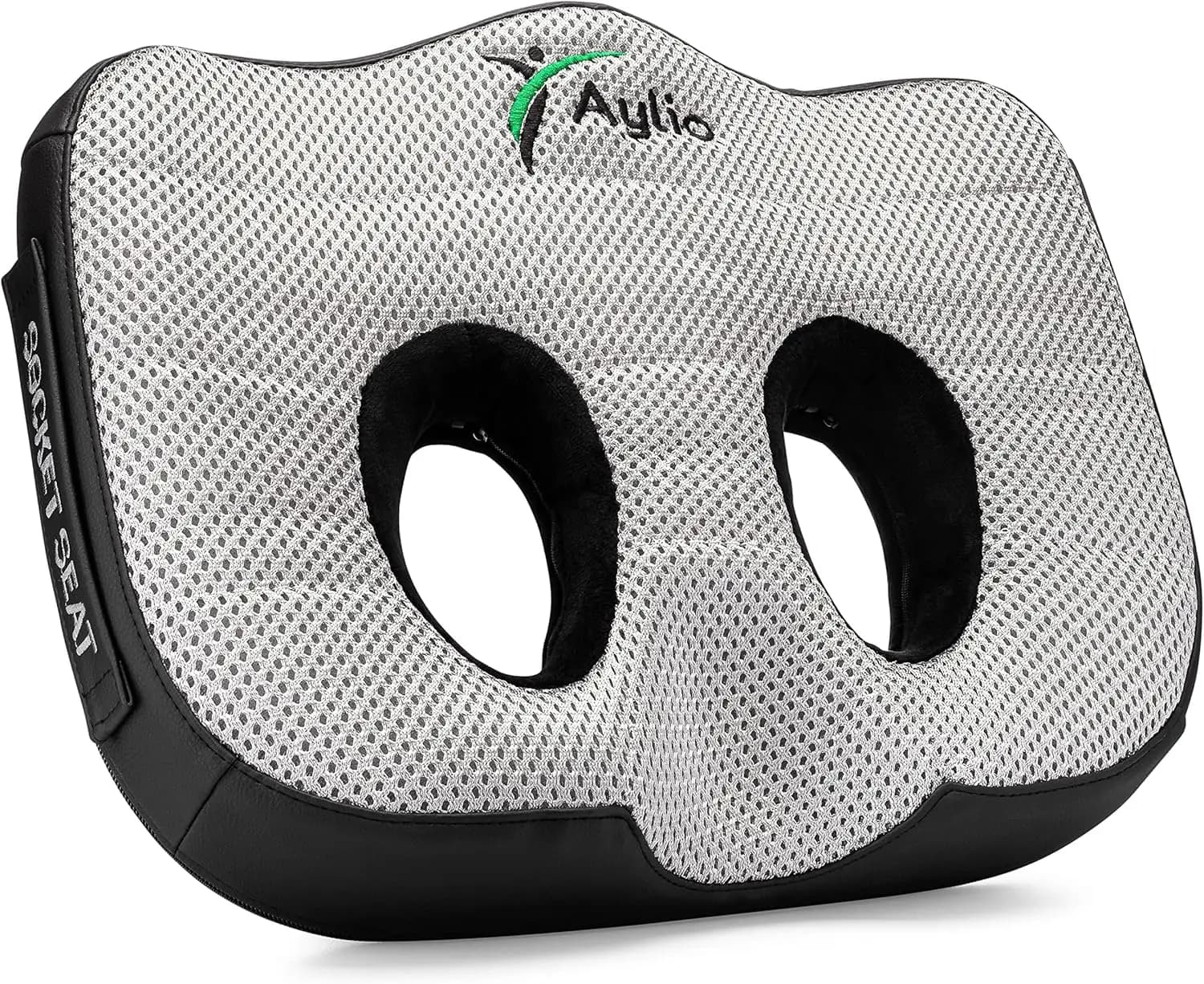 Memory Foam cushion to relieve pressure on Ossa Situali, Schiena, Anca and Coccige - Ideal for Office Chair or Car