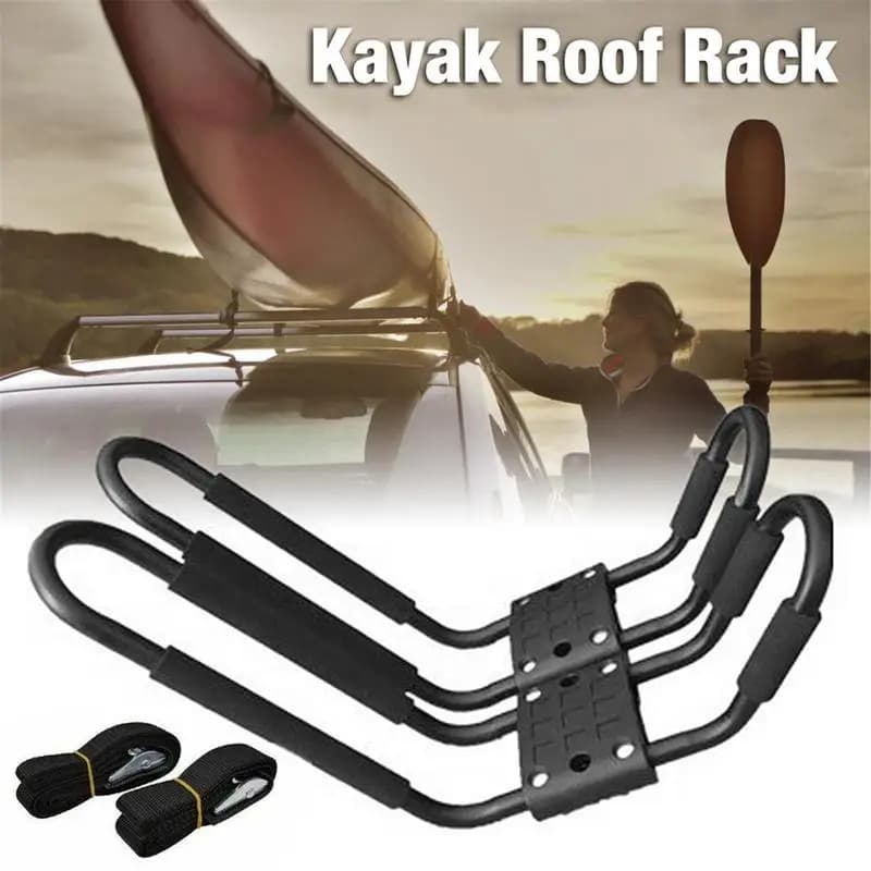 2 pezzi portapacchi per kayak portapacchi universale per kayak canoa paddle barca surf sci portapacchi universale per canoa kayak