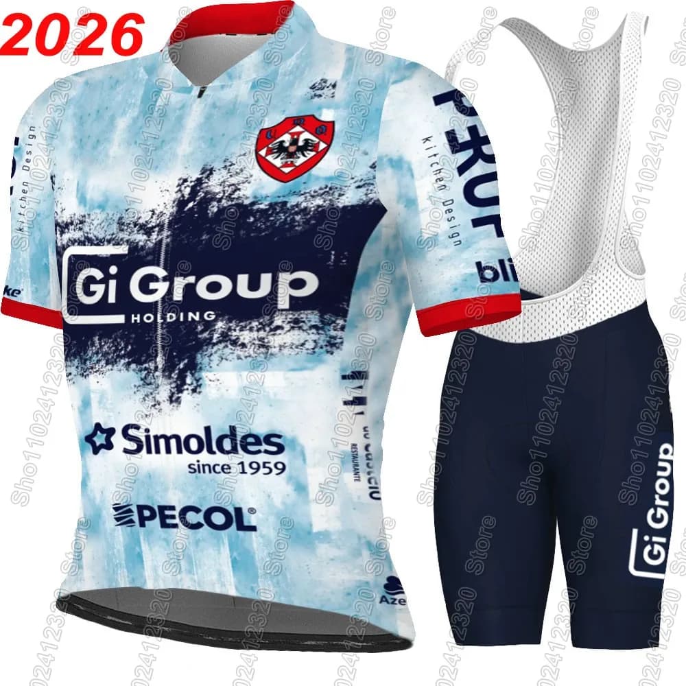 Complete with Cycling Gi Group Simoldes 2026, Clothing Set Portugal, Sleeves Court and Shorts with Bretelle for Men