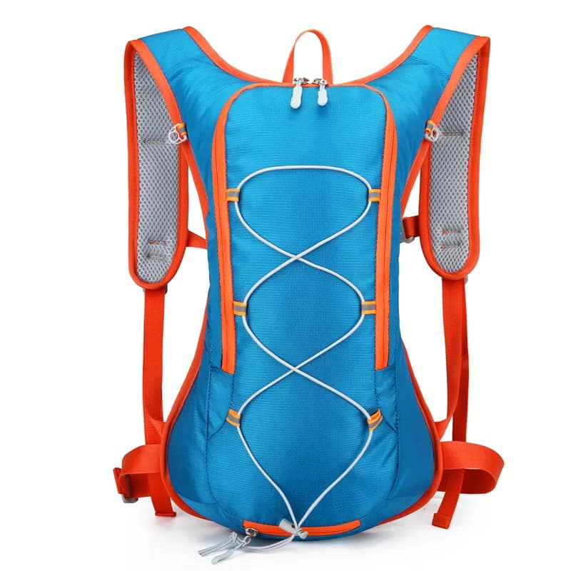 Waterproof Cycling Backpack Multi-Color Large Capacity Bag Hydration Compatible Reflective for Running Hiking Lightweight Bag