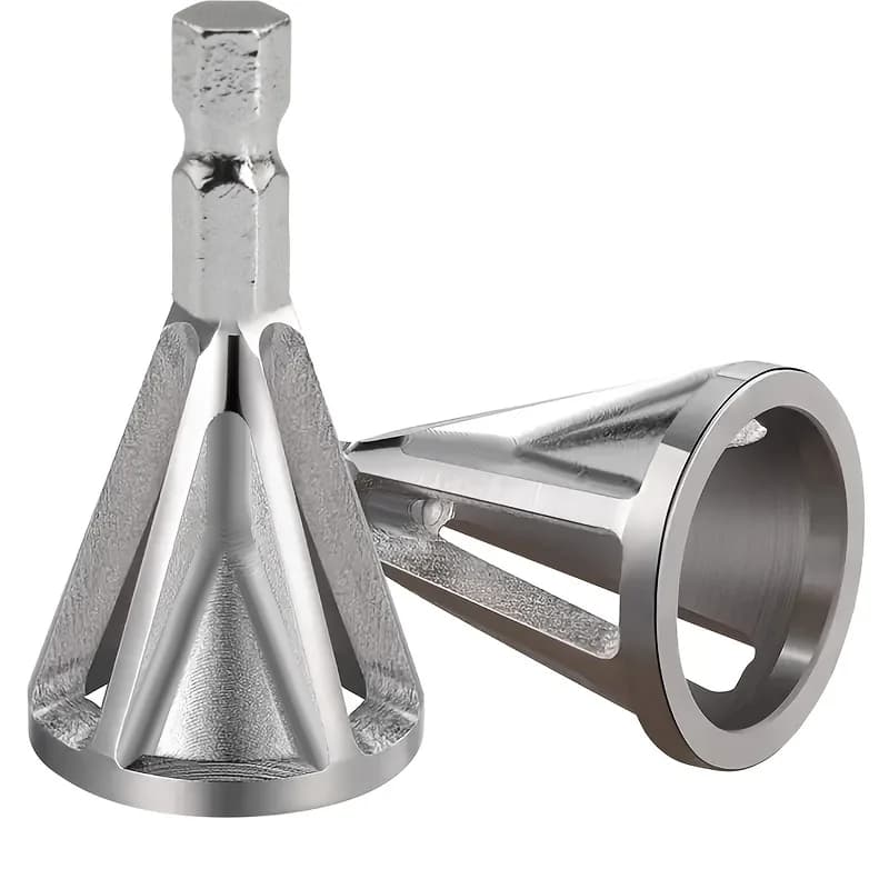 1 piece bevel tool, spindle drill tool, external bevel tool for metal deburring, grinding angle finishing, suitable for various C
