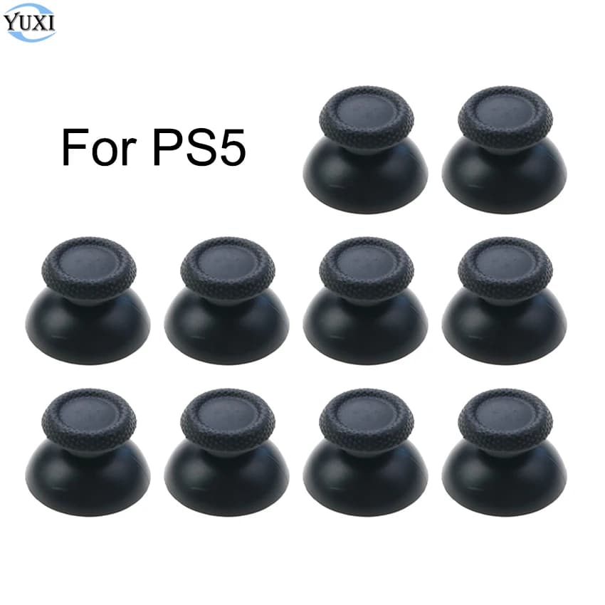 YuXi 10 pezzi per Controller PS5 Thumbstick 3D Analog Thumb Stick Joystick Caps Grip Cover accessori di gioco