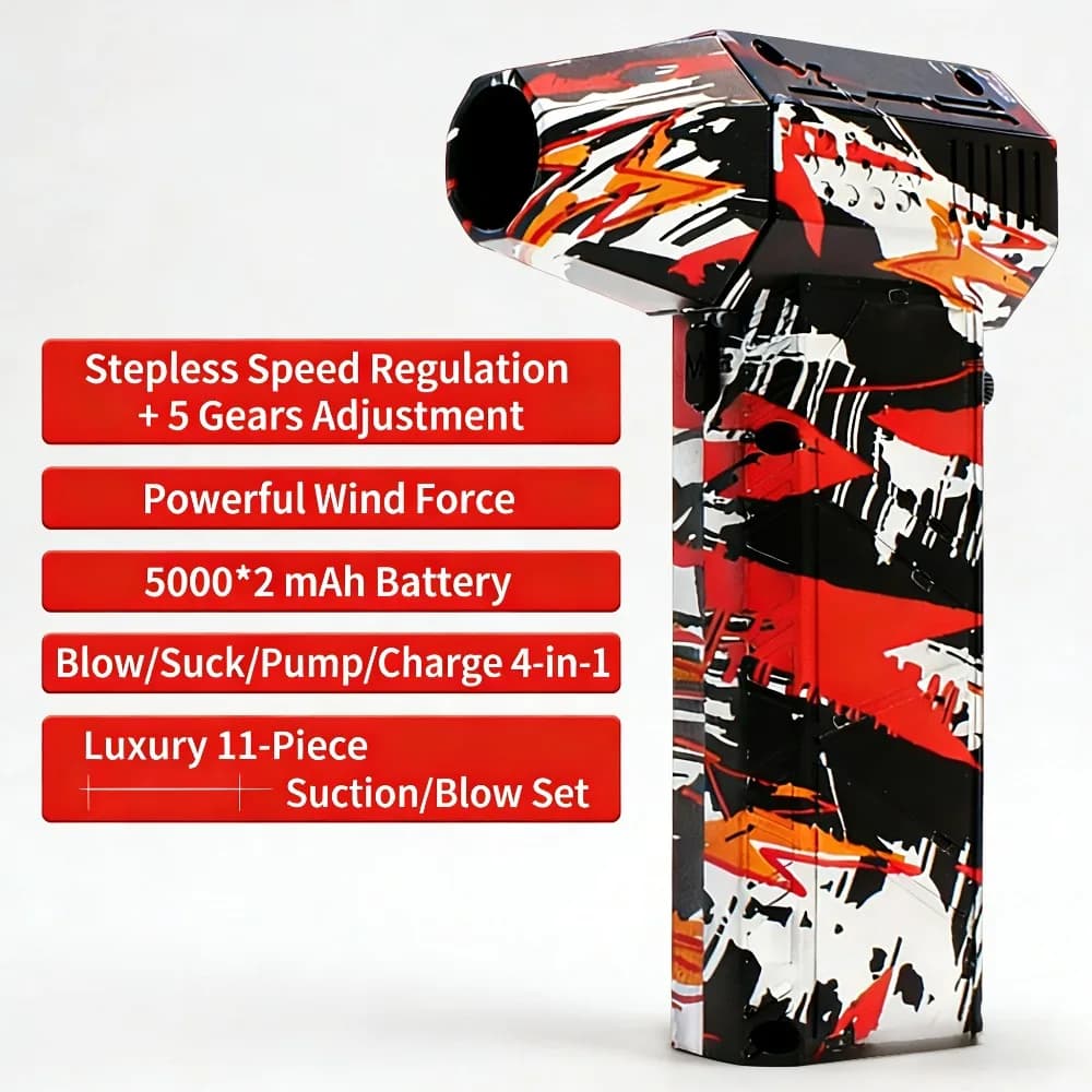 Rechargeable L6 200,000 RPM 53m/s with Brushless Motor for Powder and Snow Removal