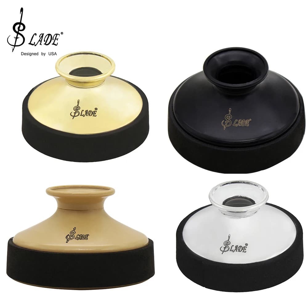 SLADE New Type Saxophone Mute Damper Alto Saxophone Practice Mute Saxophone Parts Woodwind Instrument Accessories