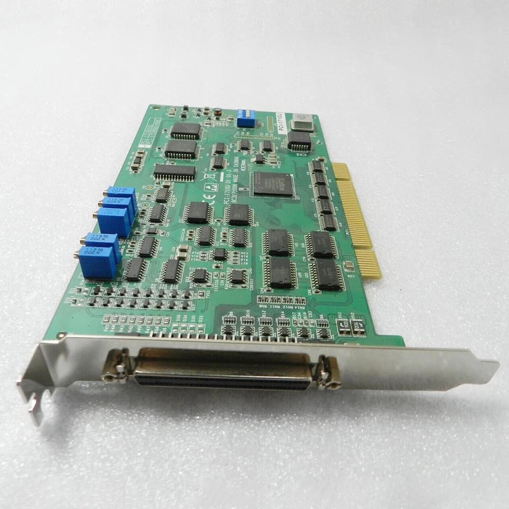 Scheda IO Digitale PCI-1710U PCI-1710, Scheda di Acquisizione Dati Analogici ad Alto Guadagno a 12 Bit, 100% Testata, Spedizione Rapida, Funzionamento Perfetto