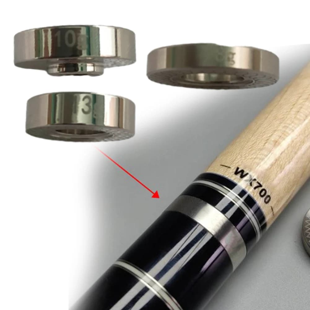 8/10/13g bastone da biliardo anello di peso Snooker stecche da biliardo anelli di equilibrio stecca da biliardo fai da te accessori per Billiar