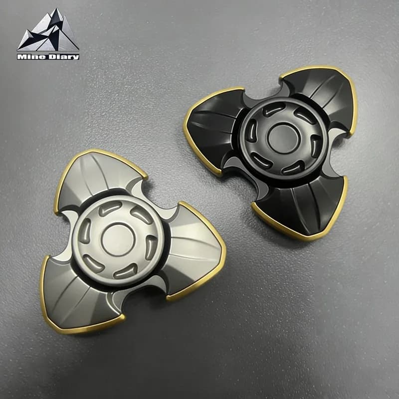 Innovativo Fidget Spinner Open Armor in Metallo EDC, Strumento ADHD per Ufficio, Antistress e Rilassamento, Giocattolo Antistress, Regalo