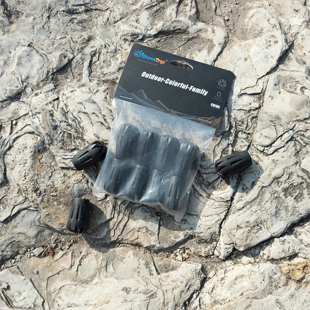 8 Pieces Rubber Towels for Trekking Sticks, Hiking Sticks, Protective Mats for Trekking Sticks