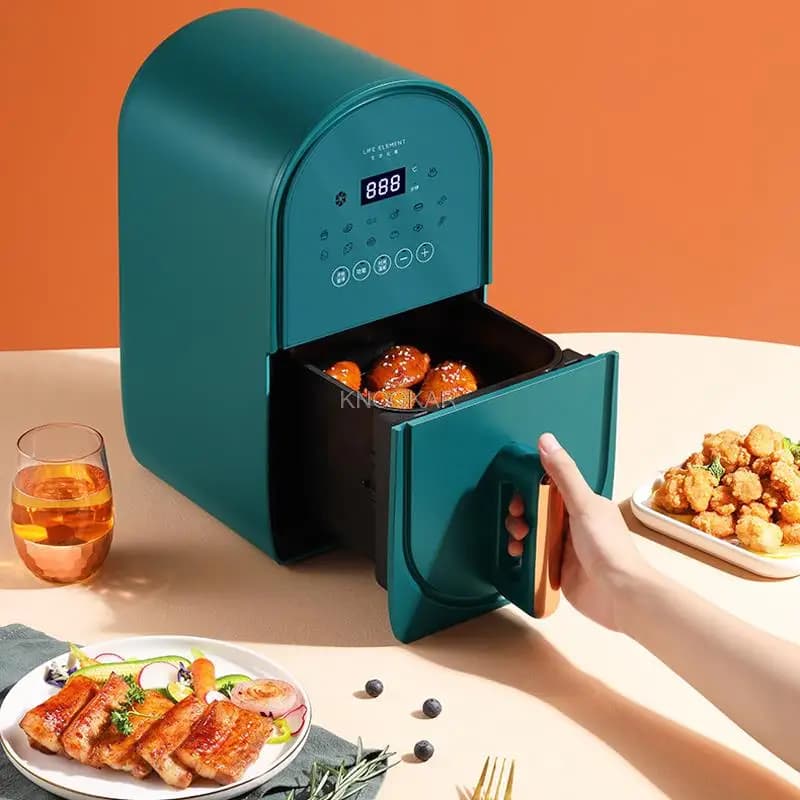 Digital Air Fryer 3.0L Multifunction Hot Air Fryer Health Fryer for Oil Free Chicken Fried Fries Pizza Cooker Electric Fryer
