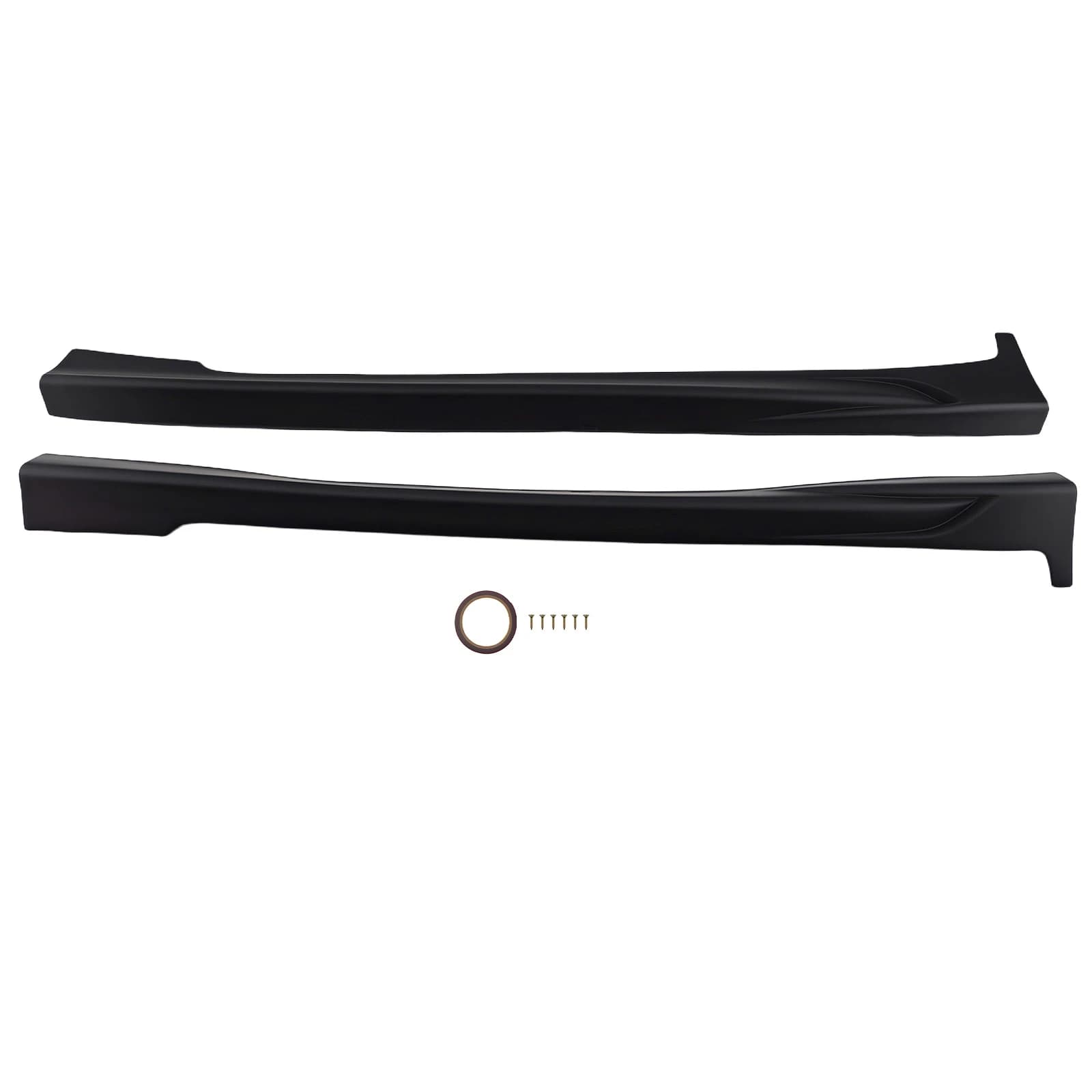 Lower Side Skirt Panel Extension for Infiniti Q50 14-23 Matte Black Body Kit Lip