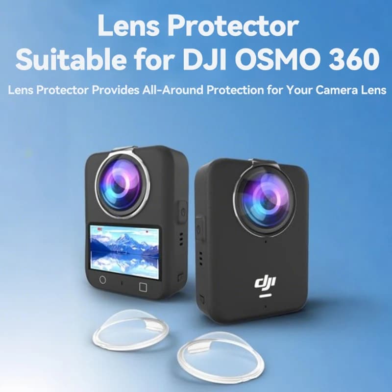 Per DJI Osmo 360 Protezioni per lenti per fotocamera panoramica Anti-collisione Anti-graffio Copertura protettiva per accessori per fotocamera DJI Osmo 360