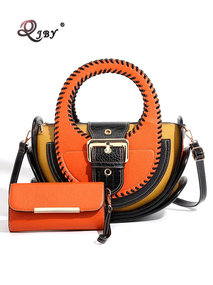 Bag Woman Shoulder Bag High-end Leather Purse Large Capacity Shopping Bag Fashion Designer Women's Top Handle Handbags Crossbody