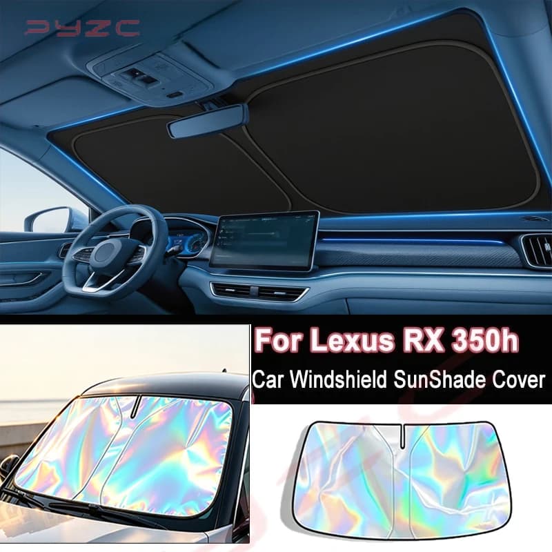 For Lexus RX 350h 2022-2026 Car Windshield Sunshade Cover Front Window Sun Shade Heat Insulation Summer Auto Accessories
