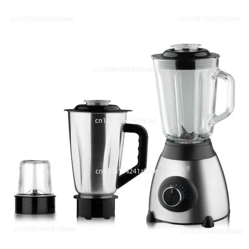 Kitchen machine 3 in 1 1.5 liters wall switch Fruit and vegetable juices Domestic juicer Blender Extra food