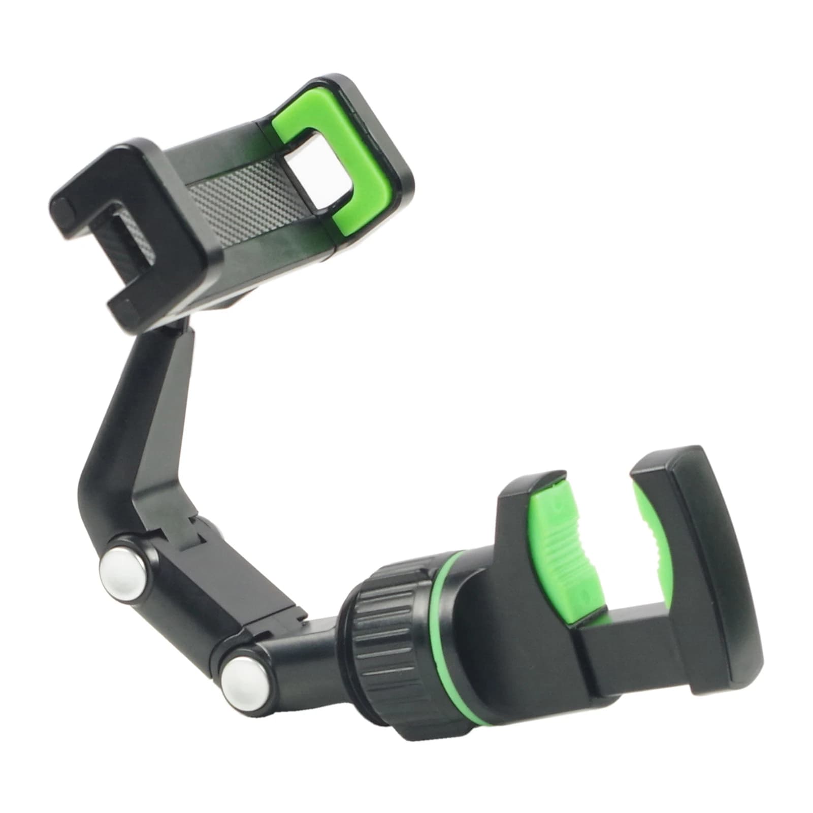 Supporto per telefono per testa di chitarra supporto per microfono supporto per musica Clip per Smartphone girevole a 360 gradi con 10 plettri per chitarra panno per pulire