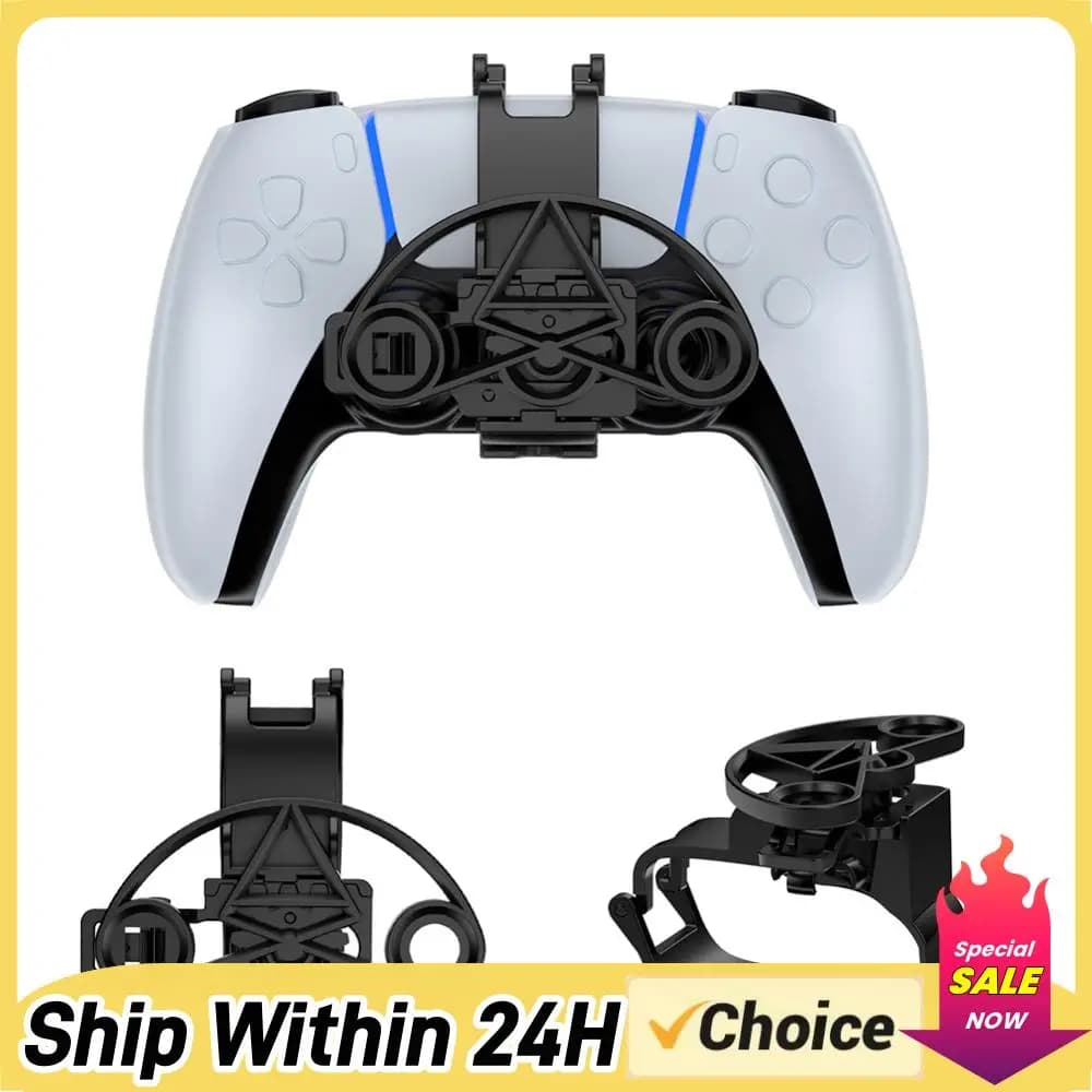 Mini Volante per Controller PS5, Simula Volante Auto, Stampa 3D, Accessorio di Ricambio Ausiliario per Volante da Corsa