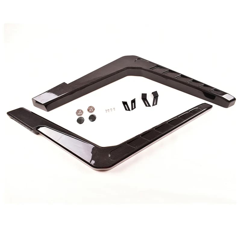 Prese d'Aria in Fibra di Carbonio per Benz W463 G500 G550 G55 G63 G65 2004-2018, Set da 2, Stile 4x4, Parti Esterne per Tuning Auto