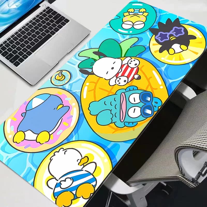 Hangyodon Mouse Pad Accessori da gioco PC Gamer alfombrilla xxl Tappetino da scrivania per computer Tappetino per mouse resistente per tastiera Varmilo