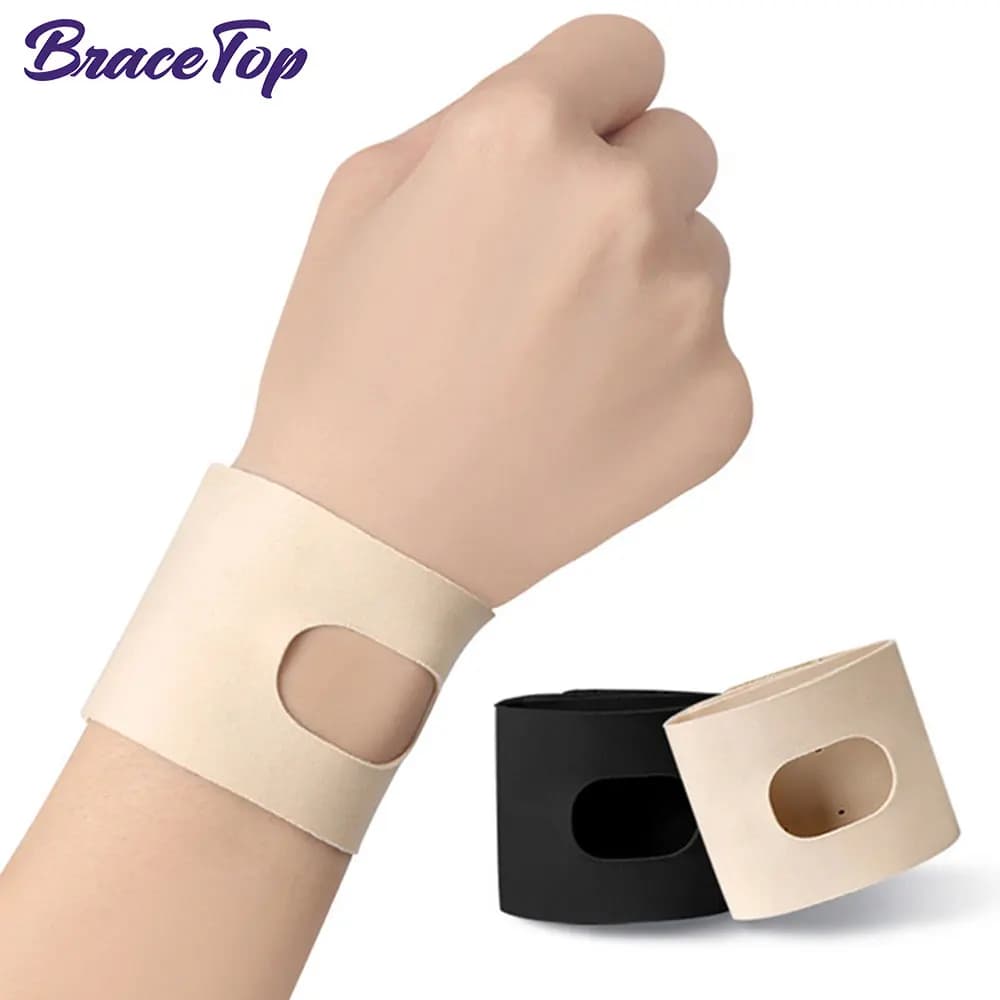 1 pz portatile sottile sport yoga fascia da polso fitness distorsione protezione dolore morbido TFCC strappo lesioni tutore sport sicurezza supporto per il polso